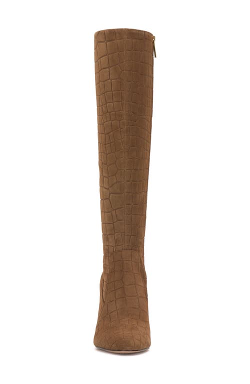 Vince Camuto Gylina Extra Wide Calf Knee High Boot In Brown
