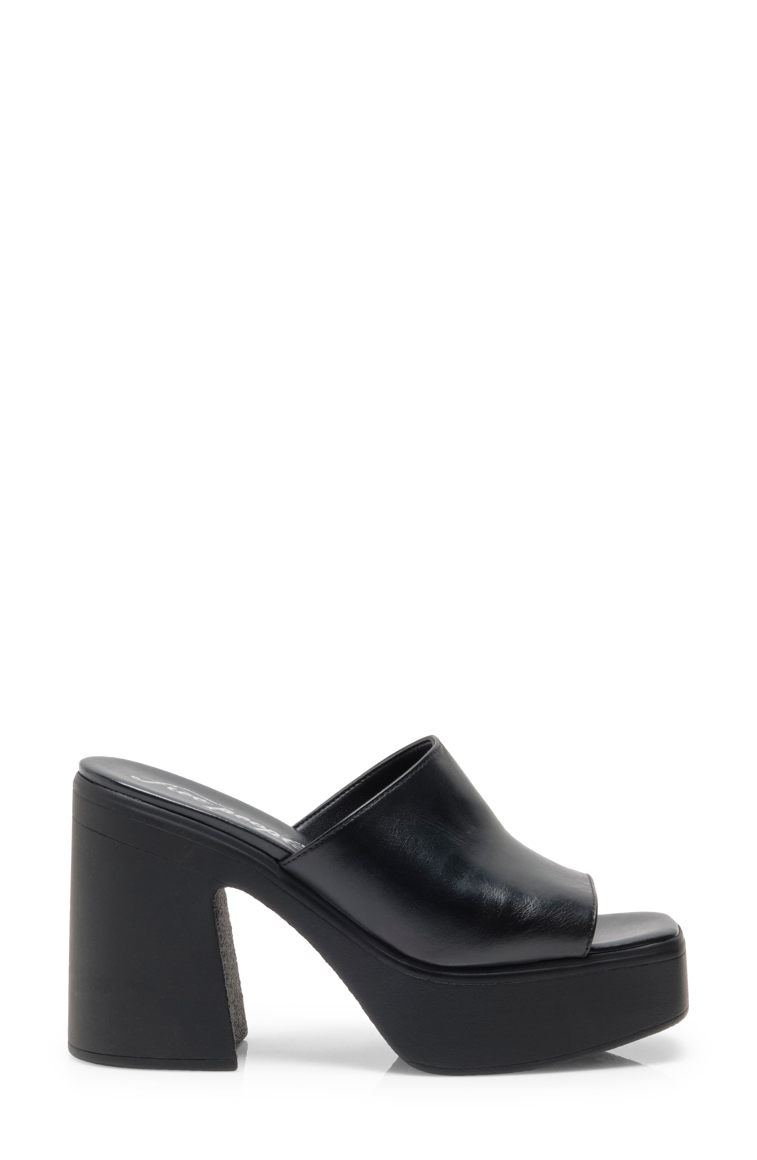 Zoe Platform Slide Sandal, Alternate, color, ONYX