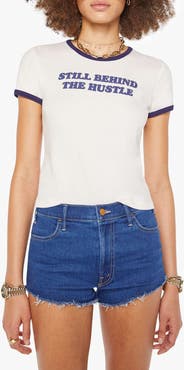 MOTHER The Itty Bitty Cotton Graphic Baby Tee