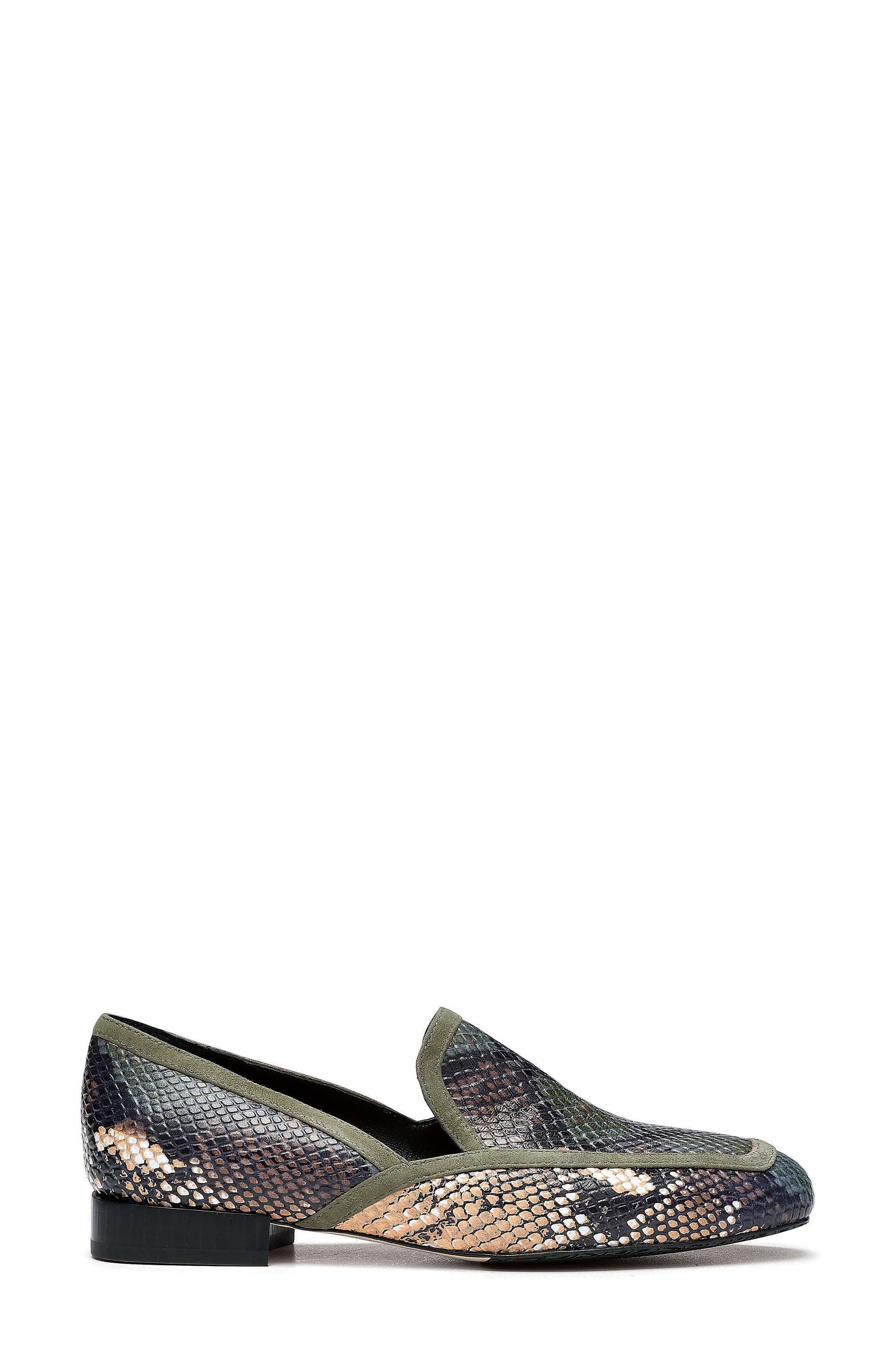 Donald Pliner Rezza Snakeskin Print Loafer, Alternate, color, 