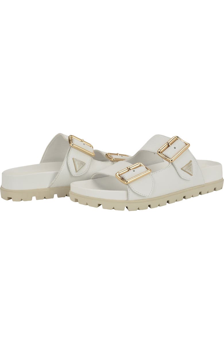 GUESS Fasten Sandal, Alternate, color, Bianco