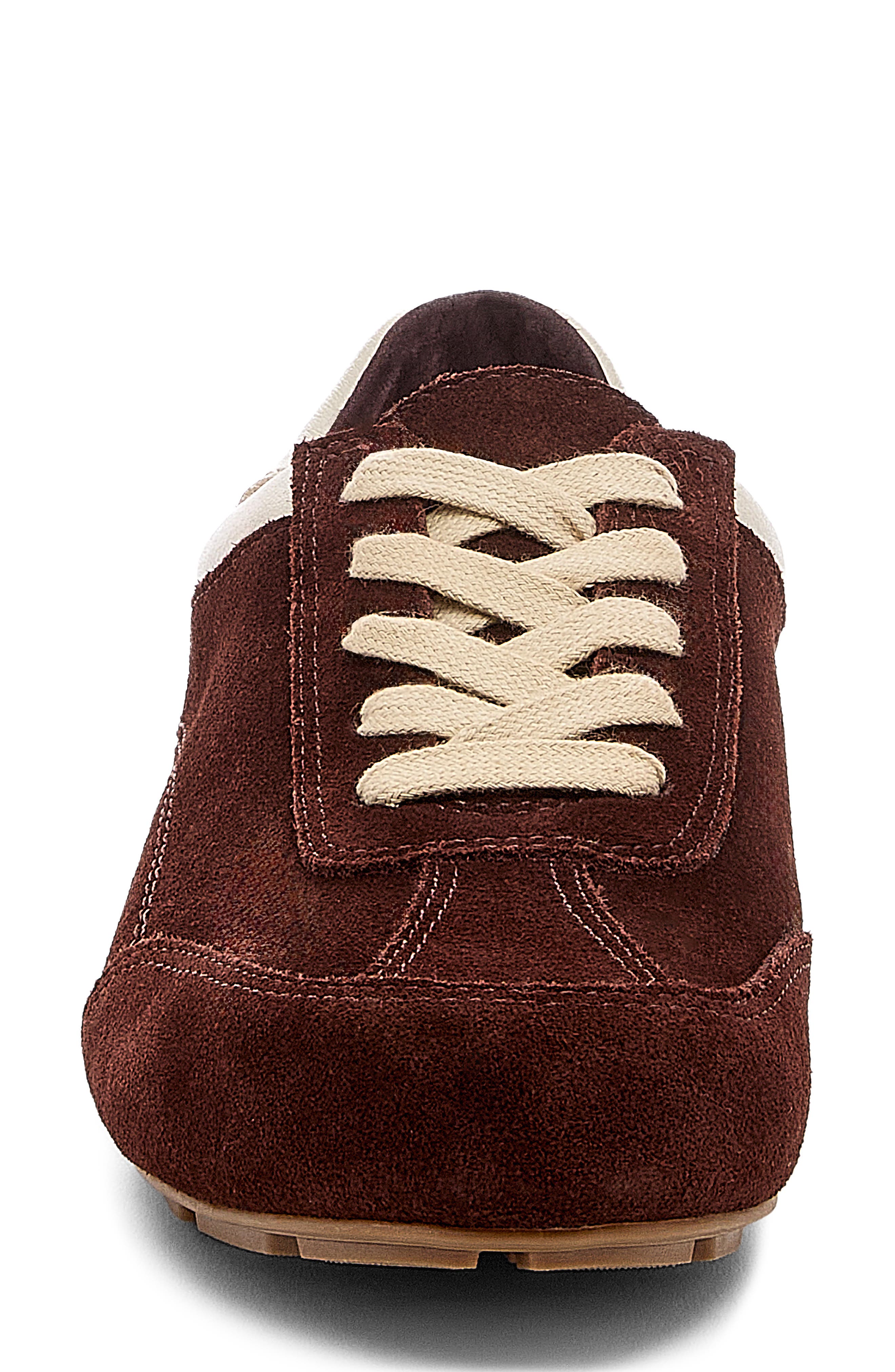 Darby Lace-Up Sneaker, Alternate, color, WARM BROWN