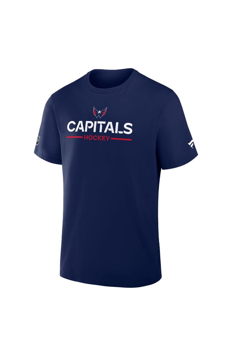 FANATICS Men
s Fanatics Navy Washington Capitals Authentic Pro Primary T-Shirt, Alternate, color, Navy