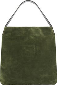 GERARD DAREL Lady Gd Suede Tote Bag