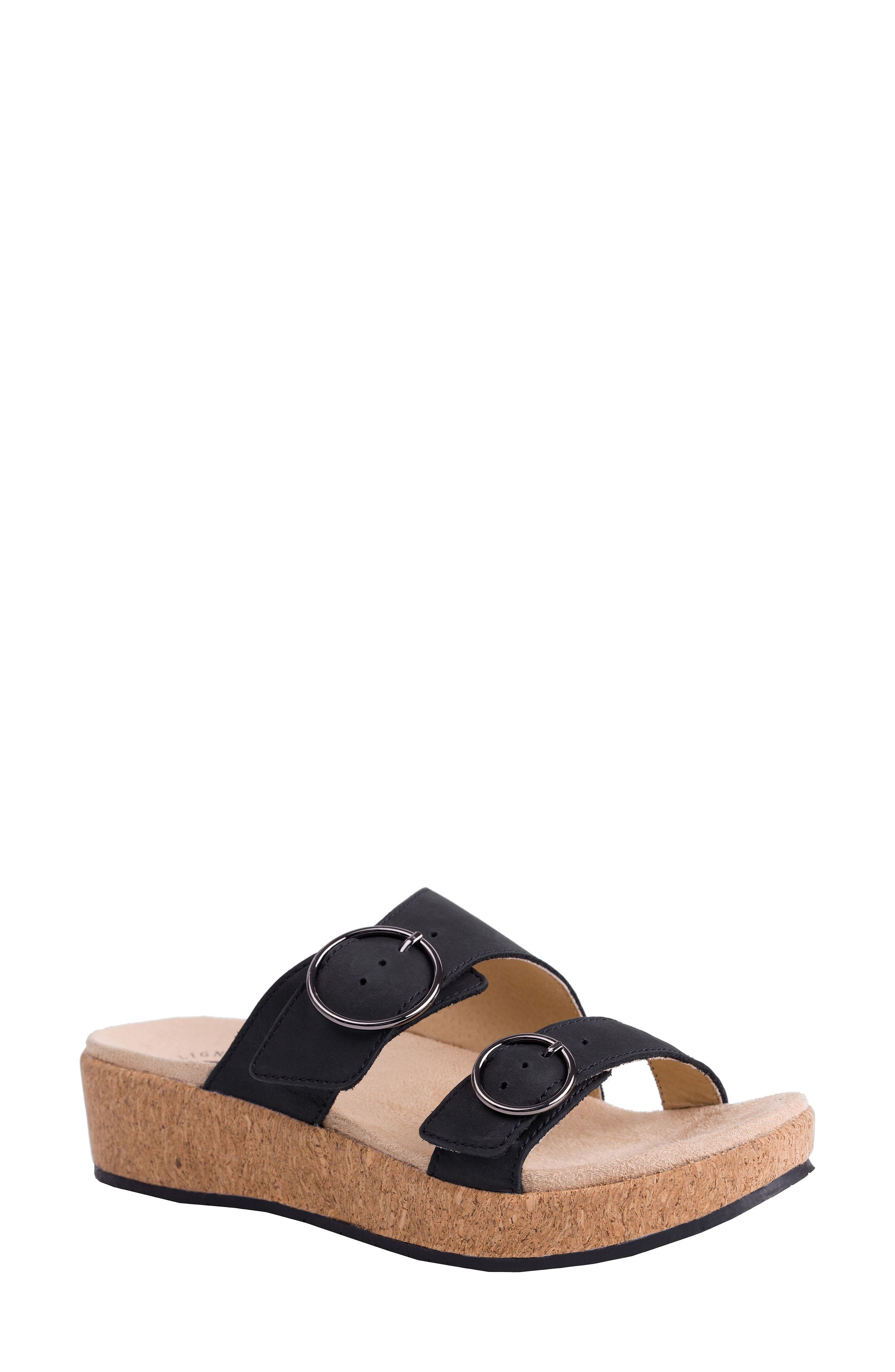 Revitalign Breakwater Cove Orthotic Slide Sandal, Main, color, 