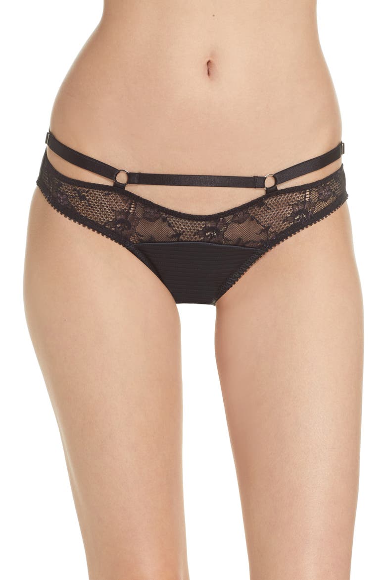 Madame X Lace Bikini, Main, color, BLACK