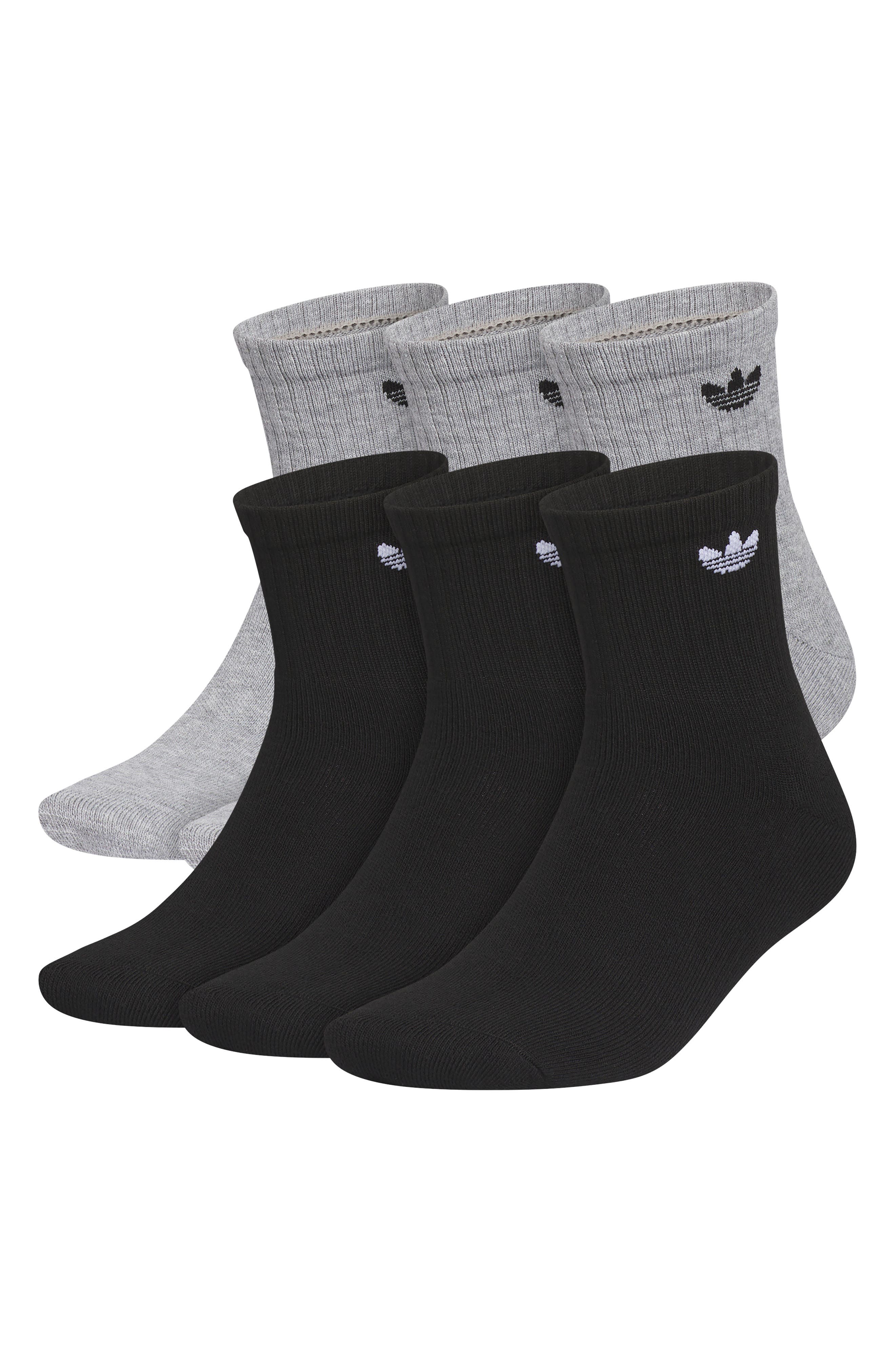 selected HEATHER GREY/ BLACK/ WHITE