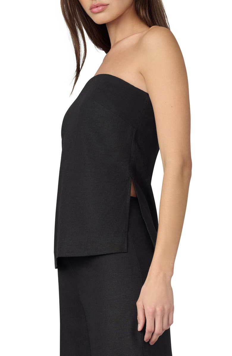 Joe's The Mariel Strapless Top, Alternate, color, Black