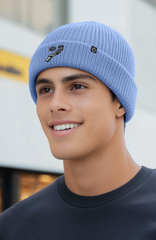 Dalix Chill Touch Beanie In Periwinkle