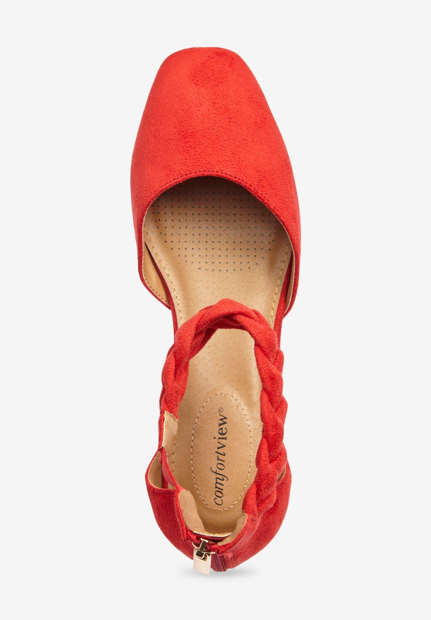 The Rayna Flat, Alternate, color, HOT RED