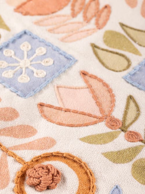 Gauri Kohli Fontana Throw Pillow Cover In Multi