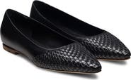 Magnanni Stasia Woven Pointed Toe Flat