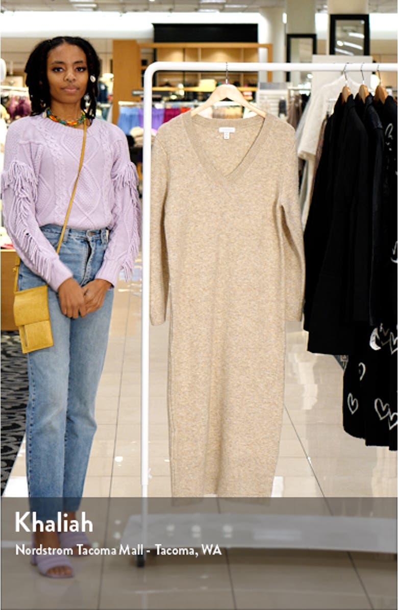 Long Sleeve Sweater Dress, sales video thumbnail