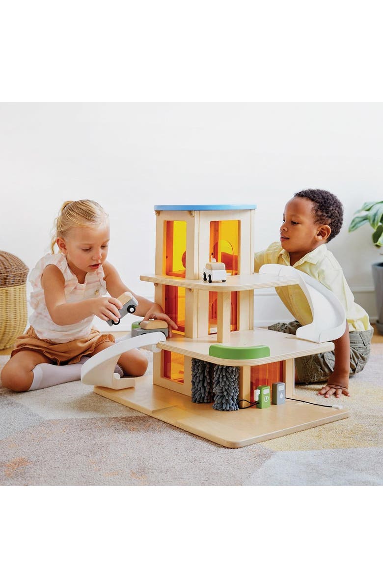 Kaplan Early Learning Company Parking Garage with Elevator, Alternate, color, Multicolored