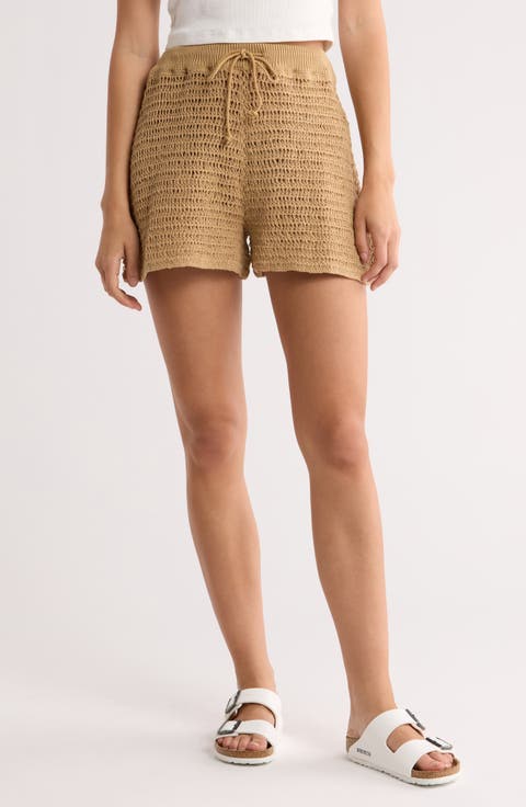 Soleil Crochet Shorts
