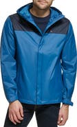 Tommy Hilfiger Nylon Hooded Quilted Rain Jacket