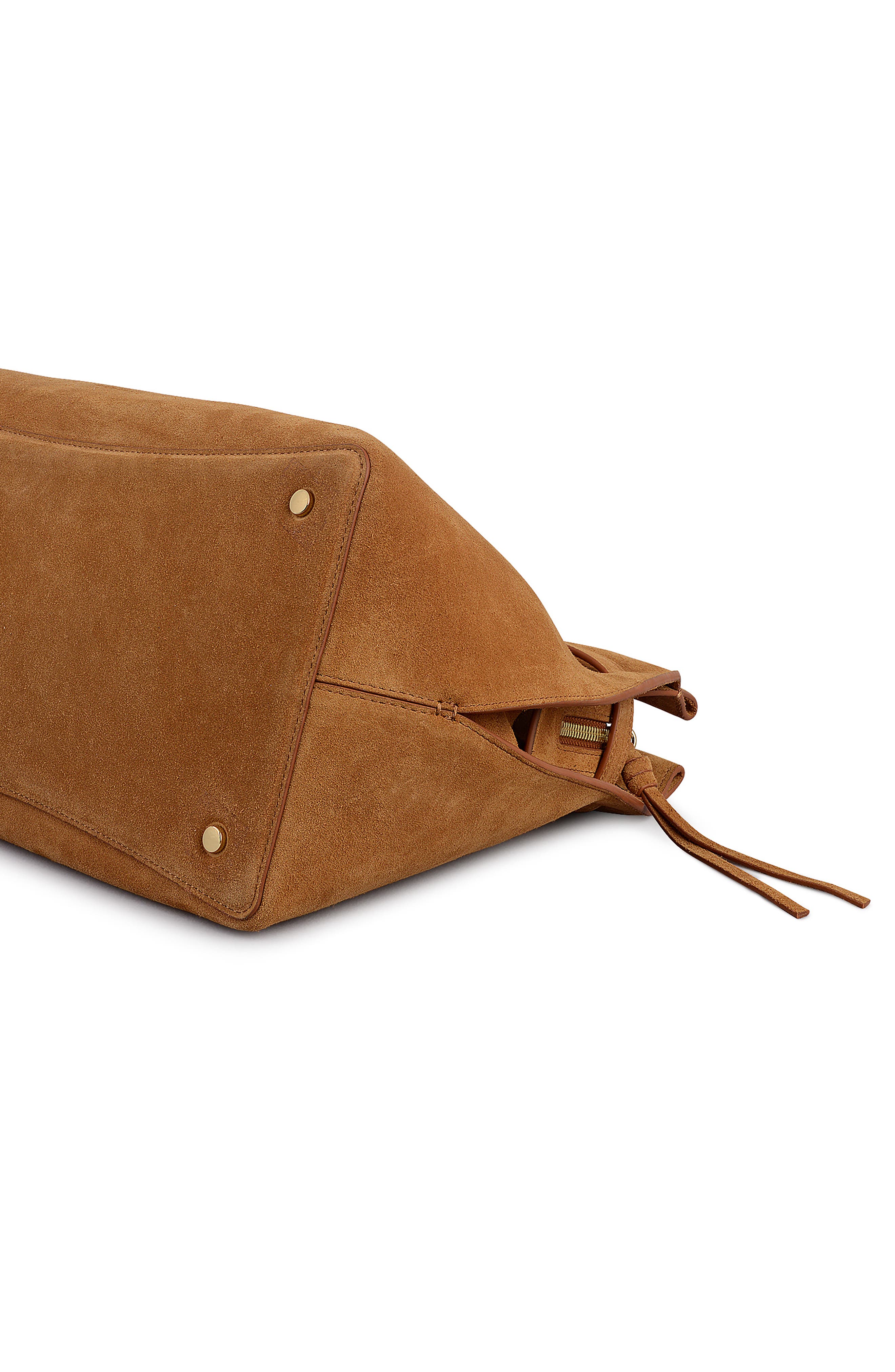 Radley The Christina - Suede Large Ziptop Shoulder Bag, Alternate, color, 