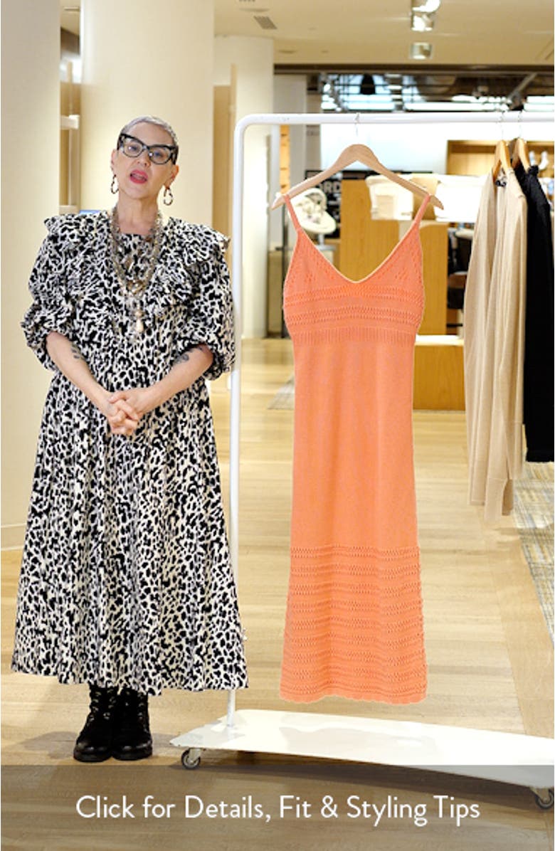 Millicent Knit Midi Dress, sales video thumbnail