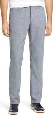 34 Heritage Men's Charisma Relaxed Straight Leg Chambray Pants