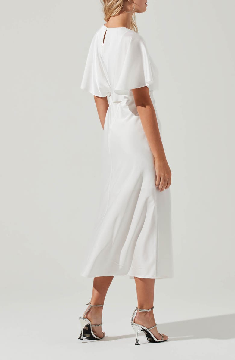 ASTR the Label Alessia Flutter Sleeve Dress, Alternate, color,