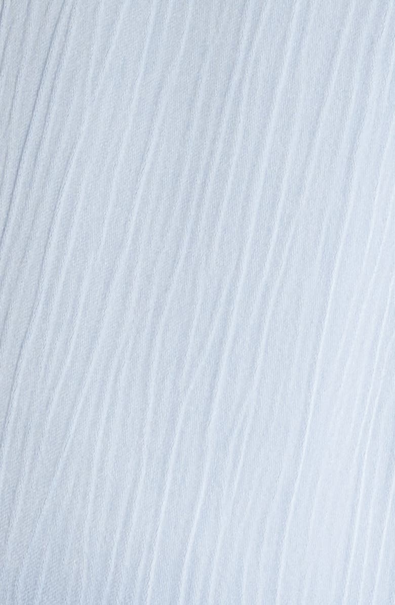 Anne Klein Flutter Sleeve Smock Waist Top, Alternate, color, 