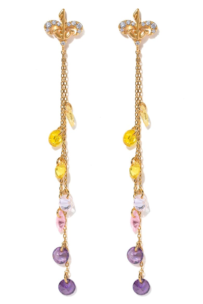Star Wars™ Queen of Naboo™ Drop Earrings, Main, color, GOLD