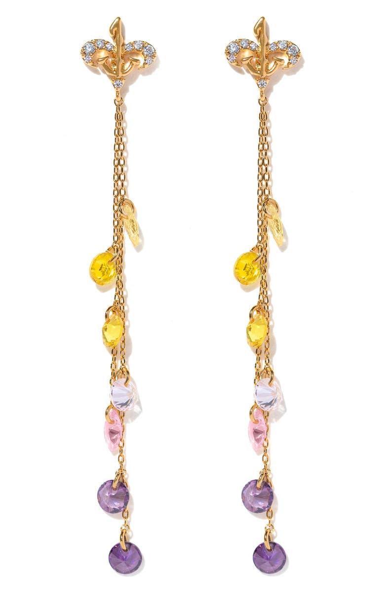 Girls Crew Star Wars<sup
™</sup
Queen of Naboo<sup
™</sup
Drop Earrings, Main, color, Gold