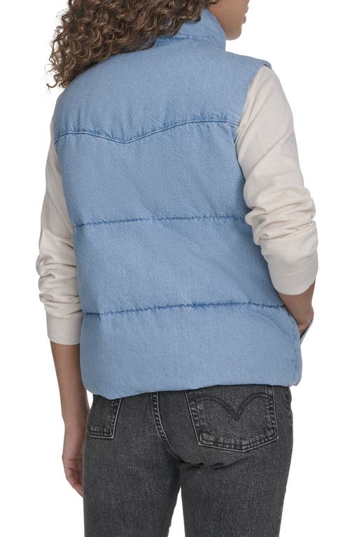Levi's Western Denim Puffer Vest