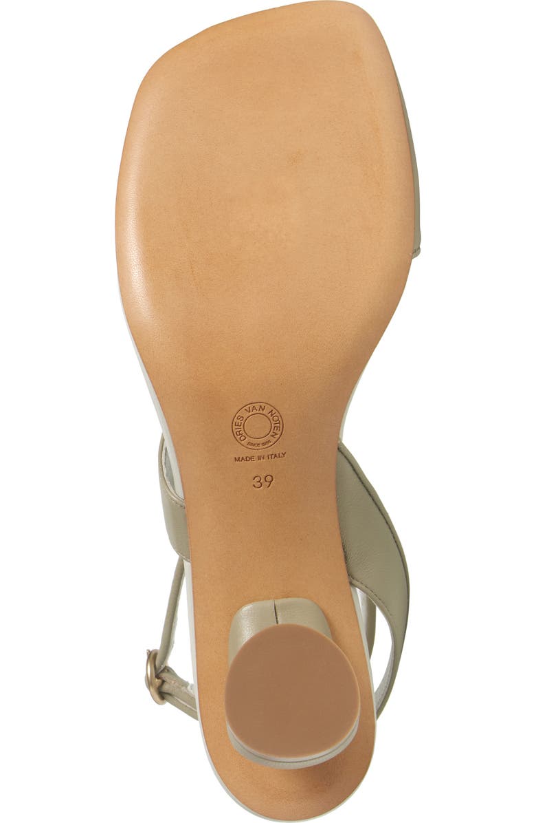 Dries Van Noten Virgo Ankle Strap Asymmetric Sandal, Alternate, color,