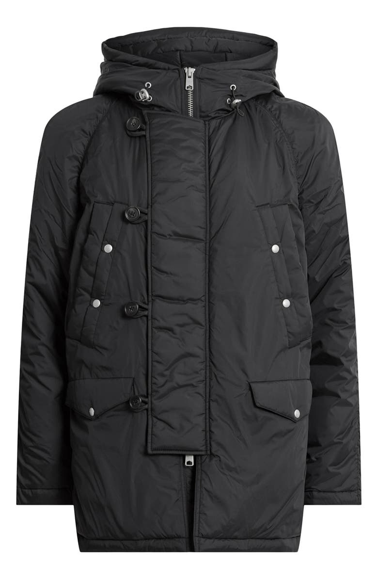 AllSaints Navstar Water Repellent Recycled Nylon Parka, Alternate, color, 