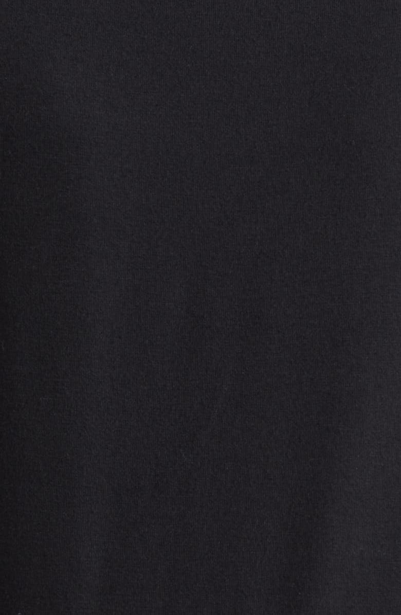 Lafayette 148 New York Long Sleeve T-Shirt, Alternate, color, Black