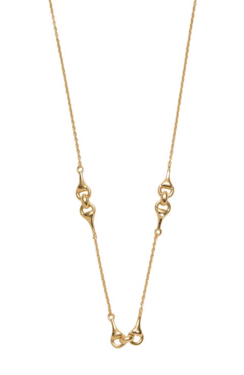 Mini Equestrian Station Necklace