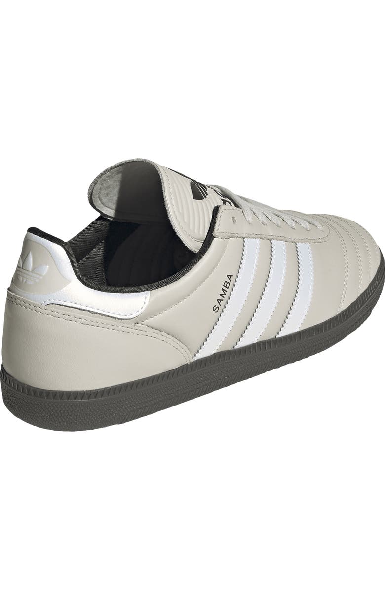 adidas Gender Inclusive Samba JP Sneaker, Alternate, color, Grey One/ Utility Black