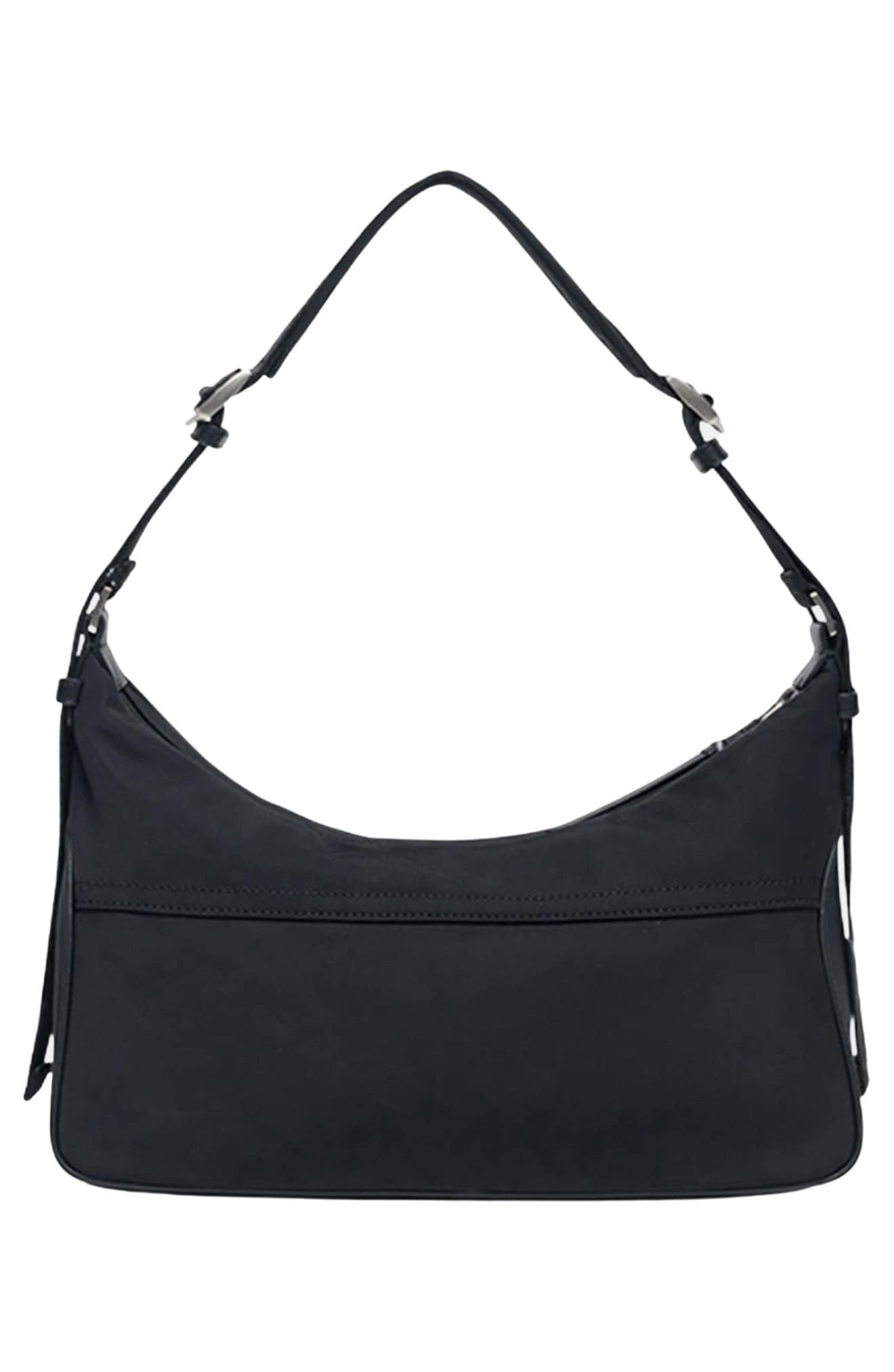 Oryany Dekker Nylon Shoulder Bag, Alternate, color, Black