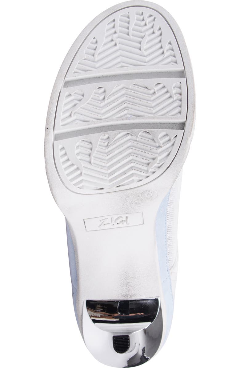 ZIGI Sneaker Platform Pump, Alternate, color, White Multi