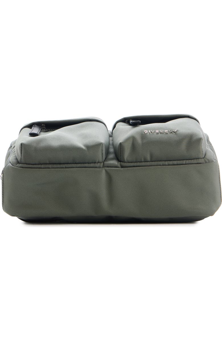 Givenchy Essential U Nylon Belt Bag, Alternate, color, Salvia