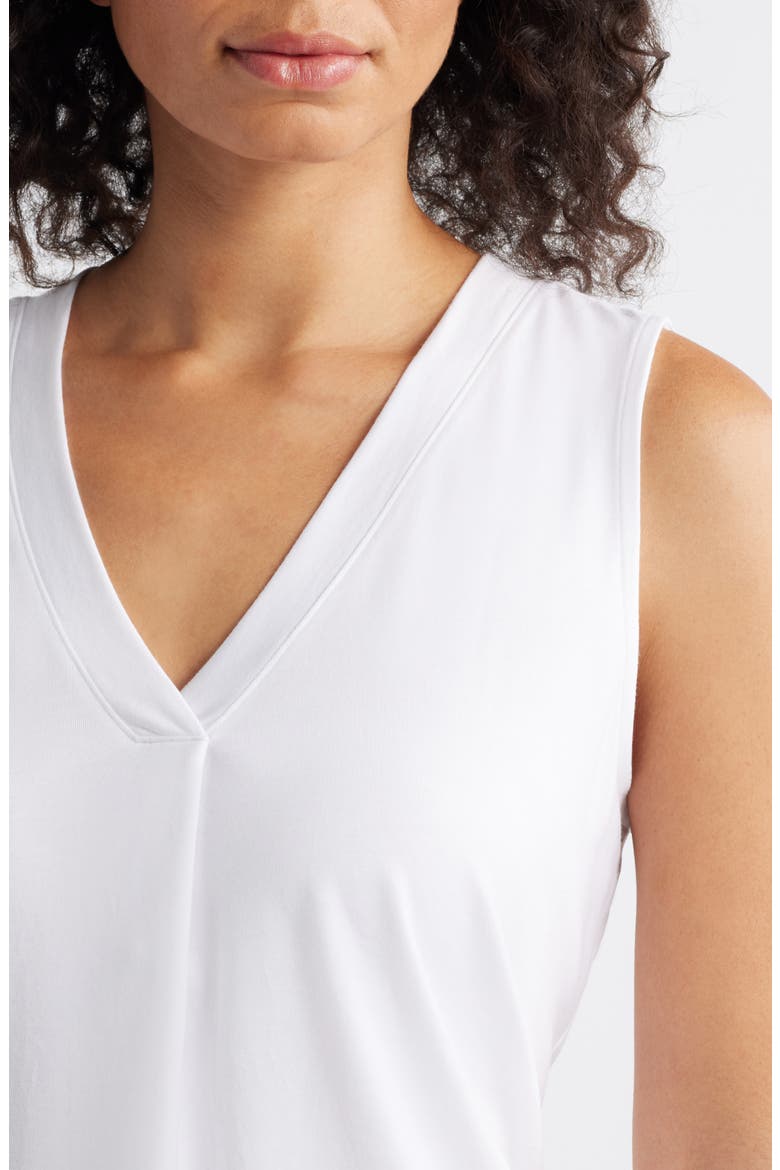 Kauai V-Neck Tank, Alternate, color, WHITE