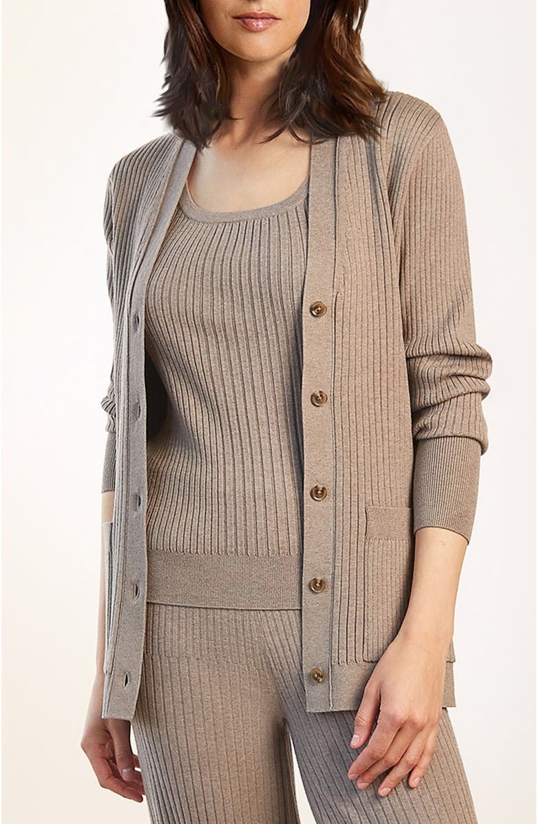 oyun Oxford Cardigan, Main, color, Sable