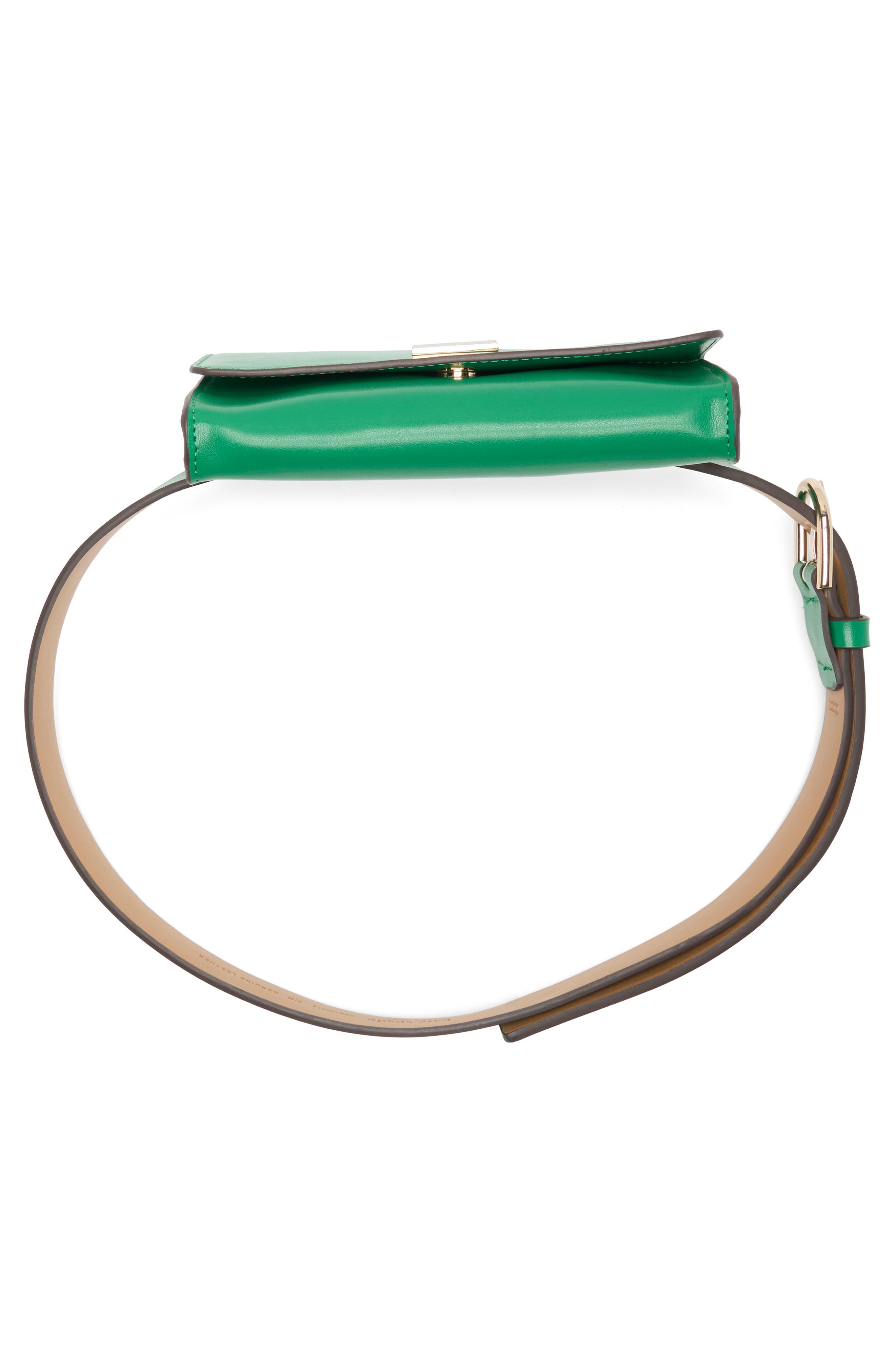 Kate Spade New York flap leather belt bag, Alternate, color, 