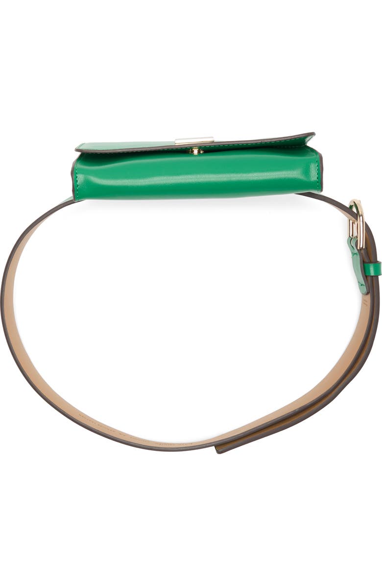 Kate Spade New York flap leather belt bag, Alternate, color,