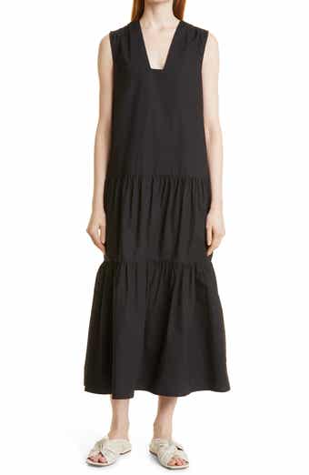 BY MALENE BIRGER Piatinne Tiered Organic Cotton Shift Dress