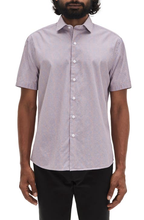 Vancamp Floral Short Sleeve Button-Up Shirt