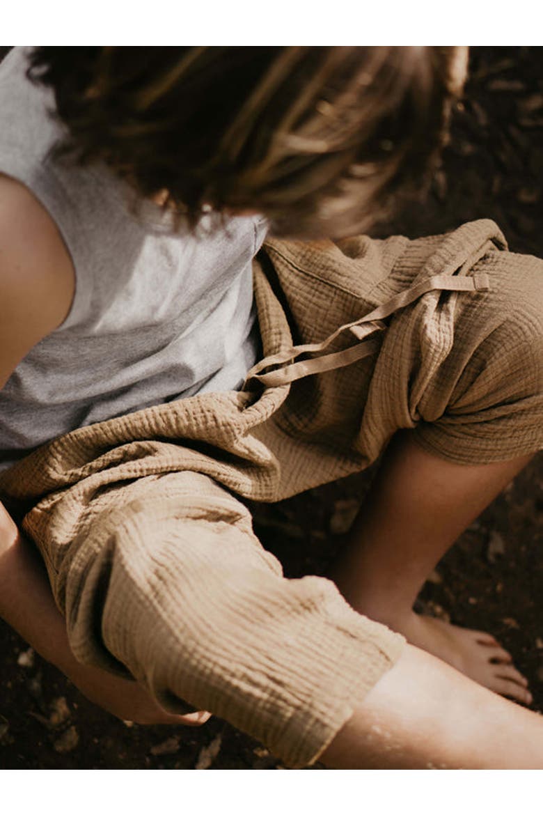 The Muslin Trouser, Alternate, color, camel