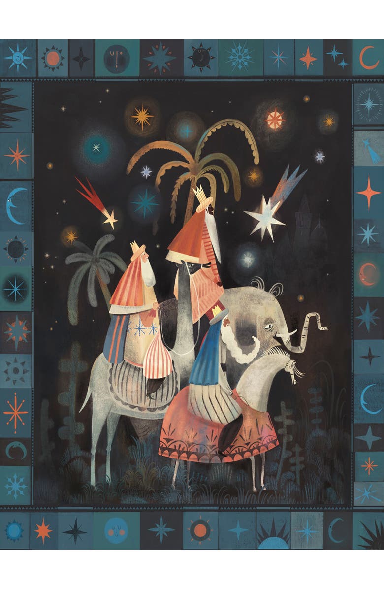 NEW YORK PUZZLE COMPANY Three Wise Men 500 Piece Puzzle, Alternate, color, NO COLOR