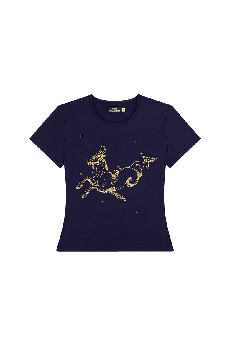 Capricorn Horoscope Tee, Main, color, Capricorn