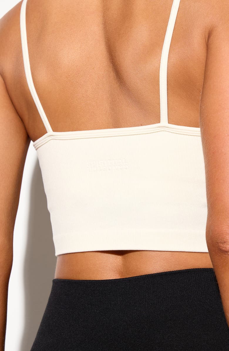 Spiritual Gangster Exhale Crop Camisole, Alternate, color, Vintage White