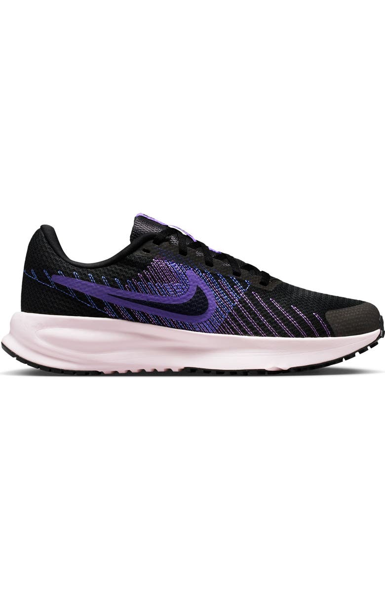 Nike Run Defy Running Shoe, Alternate, color, Black/ Black/ Violet/ Sapphire