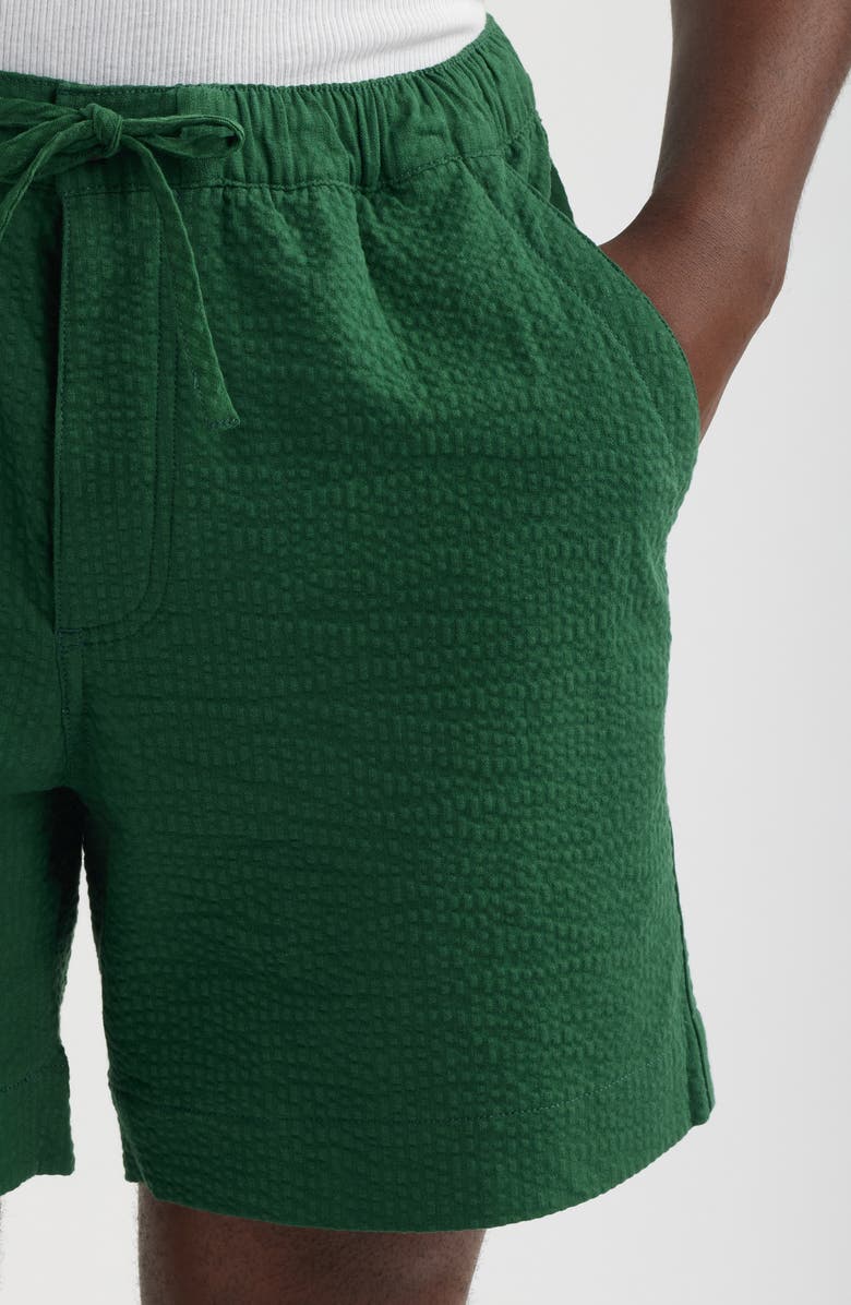 Imperfects Mr. Lynch's Easy Rider Seersucker Shorts, Alternate, color, Irish Racing Green