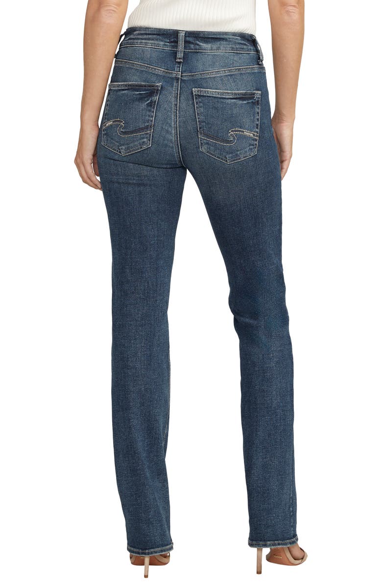 Silver Jeans Co. Avery Curvy High Waist Slim Bootcut Jeans, Alternate, color, 