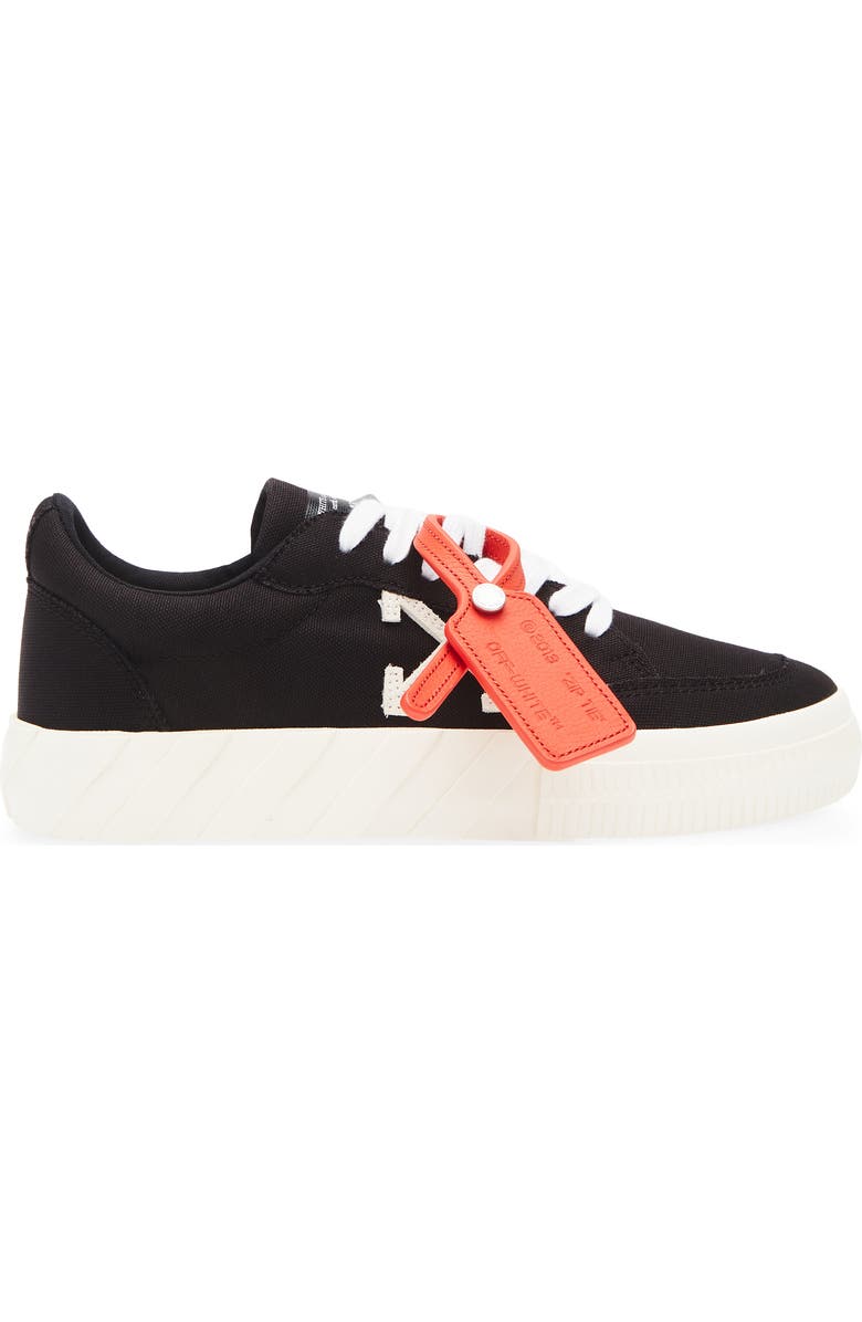 Off-White Low Vulcanized Canvas Sneaker, Alternate, color,